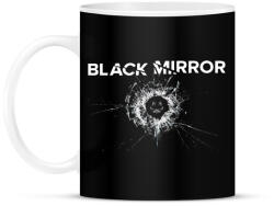 printfashion Black mirror - Bögre - Fekete (14749255)