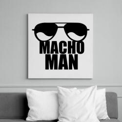 printfashion Macho Man - Vászonkép - Fehér (6630549)