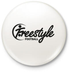 printfashion freestyle-football - Kitűző, hűtőmágnes - Fehér (3078501)