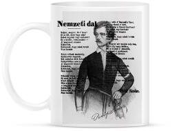 printfashion Petőfi Sándor-Nemzeti dal - Bögre - Fehér (13218020)