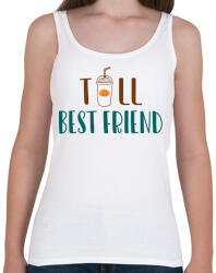 printfashion Tall best friend - Női atléta - Fehér (13504377)