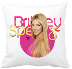 printfashion britney spears - Párnahuzat, Díszpárnahuzat - Fehér (4648554)