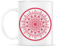printfashion Magyaros mandala - Bögre - Fehér (3999624)