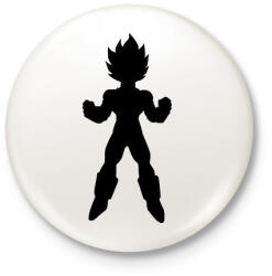 printfashion Dragon Ball - Kitűző, hűtőmágnes - Fehér (14989527)