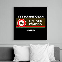 printfashion Hamarosan. . - Vászonkép - Fekete (6651266)