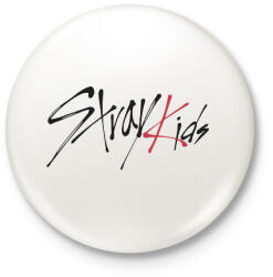 printfashion Stray Kids - Kitűző, hűtőmágnes - Fehér (13480443)