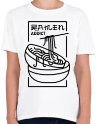 printfashion Ramen függő - Gyerek póló - Fehér (13358964)