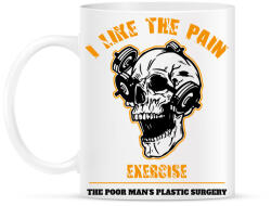 printfashion I like the pain - Bögre - Fehér (14743210)