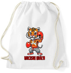 printfashion Harcosok királya - Sportzsák, Tornazsák - Fehér (15648961)