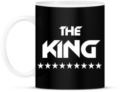 printfashion The King - Bögre - Fekete (794715)