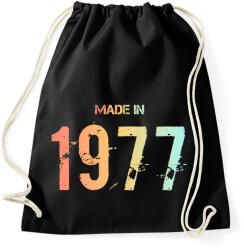 printfashion 1977 - Sportzsák, Tornazsák - Fekete (6226028)