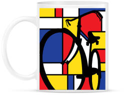 printfashion Colorful Bike - Bögre - Fehér (2559990)