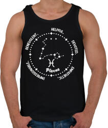 printfashion Halak tulajdonságok - Férfi atléta - Fekete (8530250)