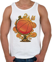 printfashion Kosárlabda - Férfi atléta - Fehér (7528812)