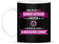 printfashion Női szerepjátékos - Bögre - Fekete (2681085)