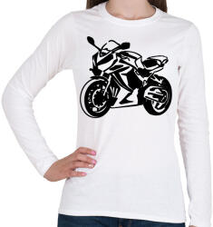 printfashion cbr650r2 - Női hosszú ujjú póló - Fehér (2896745)