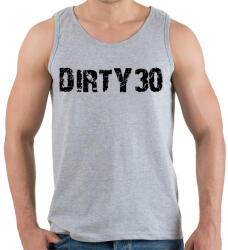 printfashion Piszkos 30 - Férfi atléta - Sport szürke (439052)