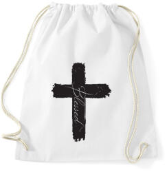 printfashion BlessedBlack - Sportzsák, Tornazsák - Fehér (5228584)