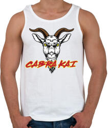 printfashion Cabra Kai - Férfi atléta - Fehér (4597516)