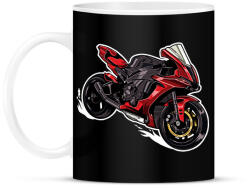 printfashion Sport motor - Bögre - Fekete (14140429)