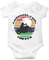 printfashion A száguldás, a szél - BMW - Baba Body - Fehér (7208234)