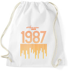 printfashion 1987 - Sportzsák, Tornazsák - Fehér (12154625)
