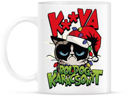 printfashion Grumpy karácsony - Bögre - Fehér (14833441)