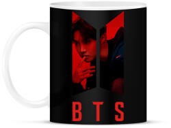 printfashion bts-jhope - Bögre - Fekete (6201784)
