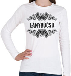 printfashion Lánybúcsú - Női hosszú ujjú póló - Fehér (5322997)