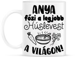 printfashion Anya főzi a legjobb húslevest a világon - Bögre - Fehér (16565320)