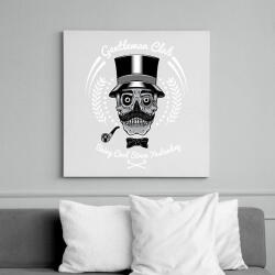 printfashion Úriemberek klubja - Vászonkép - Fehér (6620435)