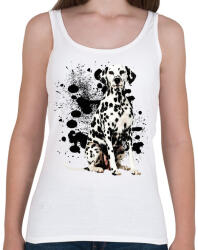 printfashion dalmata - Női atléta - Fehér (4169151)