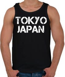printfashion Tokyo Japan - Férfi atléta - Fekete (4382914)