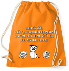 printfashion Olvasás - Sportzsák, Tornazsák - Narancssárga (14520910)