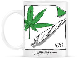 printfashion Beszívva - Bögre - Fehér (787694)