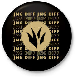 printfashion League of Legends - JNG DIFF - Kitűző, hűtőmágnes - Fekete (15859988)