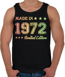 printfashion 1972 - Férfi atléta - Fekete (6165383)