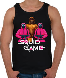 printfashion Squid game - Nyerd meg az életed art 12 - Férfi atléta - Fekete (5586457)