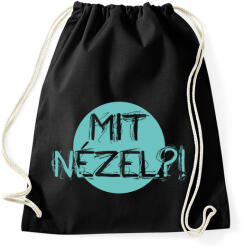 printfashion Mit nézel? ! - Sportzsák, Tornazsák - Fekete (7519596)