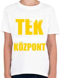 printfashion TEK tömény elhárítási központ - Gyerek póló - Fehér (13113197)