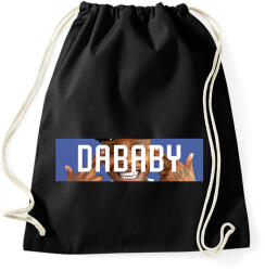 printfashion DaBaby - Sportzsák, Tornazsák - Fekete (2587630)