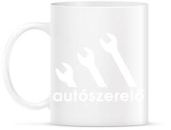 printfashion Autószerelő - Bögre - Fehér (4711168)