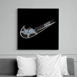 printfashion pihennikell - Vászonkép - Fekete (14240465)