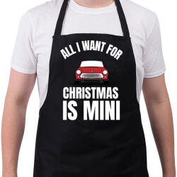 printfashion CHRISTMAS MINI - Kötény - Fekete (10136853)