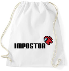 printfashion Impostor - Among us - Sportzsák, Tornazsák - Fehér (3925414)