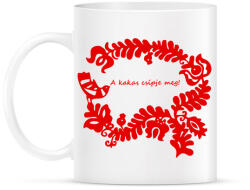 printfashion Szelíd szitkok - kakas csípje meg - Bögre - Fehér (15201862)