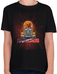 printfashion KAMIONOS - Gyerek póló - Fekete (10750629)