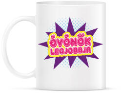 printfashion Óvónők legjobbja - Bögre - Fehér (7314824)