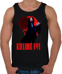 printfashion killing eve - Férfi atléta - Fekete (2572422)
