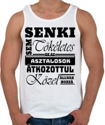 printfashion tökéletes asztalos - Férfi atléta - Fehér (1633358)
